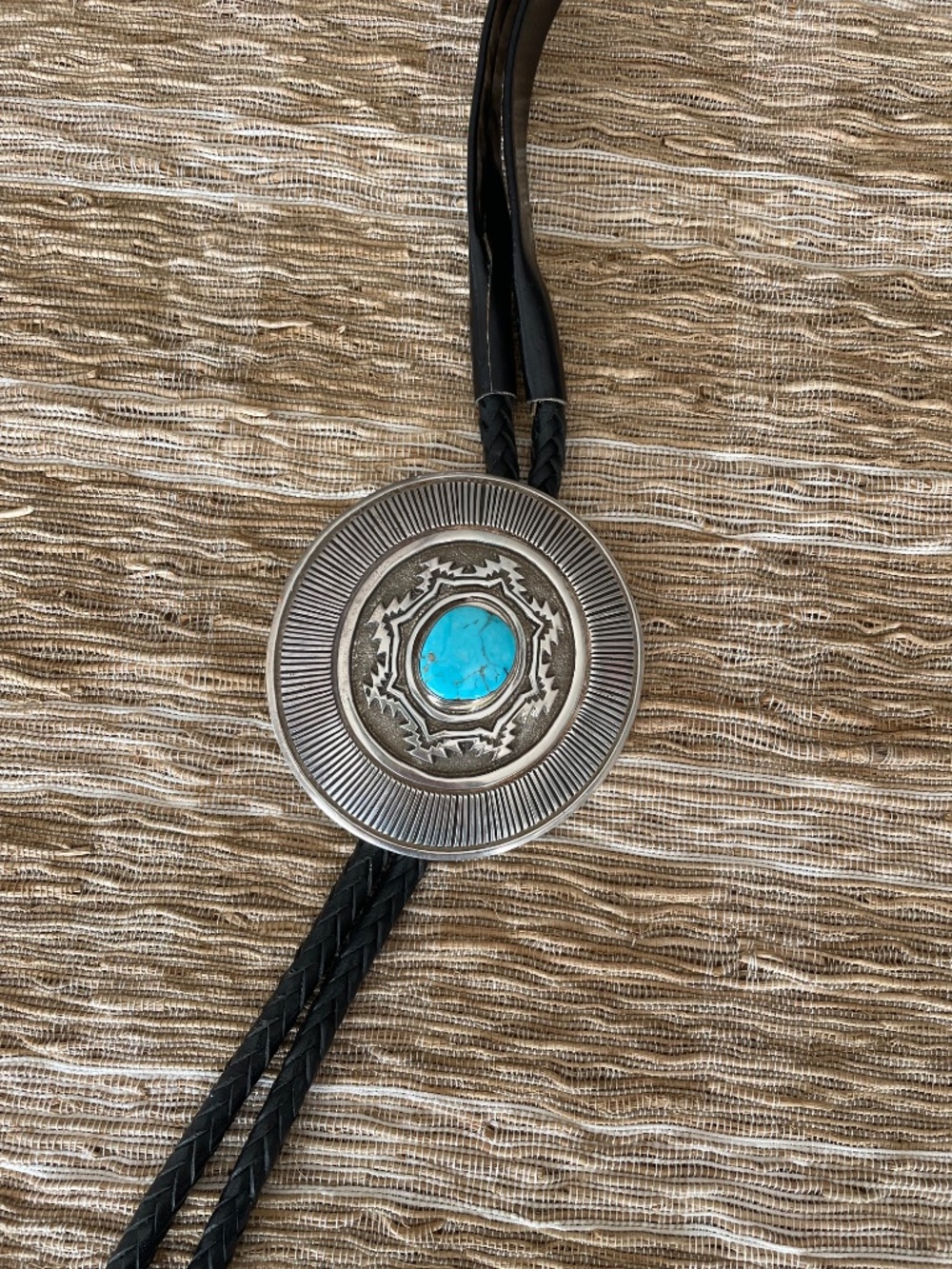 Vintage Handmade Native Bolo Tie - Picture 3 of 7